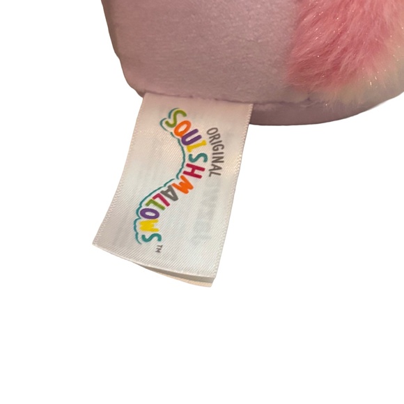 Squishmallows Sydnee 3.5” Clip On NWT Original Kellytoy Purple Unicorn - Picture 3 of 5